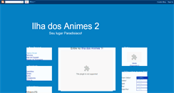 Desktop Screenshot of ilha-dos-animes2.blogspot.com