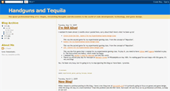 Desktop Screenshot of handgunsandtequila.blogspot.com