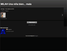 Tablet Screenshot of milahescort.blogspot.com
