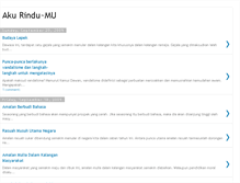 Tablet Screenshot of akurindumu.blogspot.com