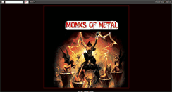 Desktop Screenshot of monksofmetal.blogspot.com