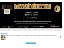 Tablet Screenshot of lagarlibros.blogspot.com