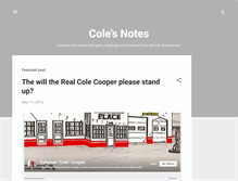 Tablet Screenshot of colecoop.blogspot.com