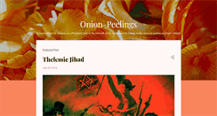 Desktop Screenshot of onion-peelings.blogspot.com