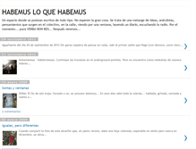 Tablet Screenshot of habemusloquehabemus.blogspot.com