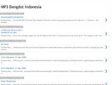 Tablet Screenshot of mp3dangdutindonesia.blogspot.com