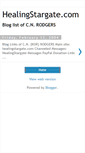 Mobile Screenshot of healingstargate.blogspot.com