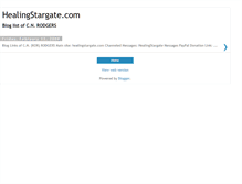 Tablet Screenshot of healingstargate.blogspot.com