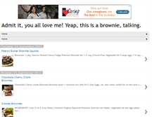 Tablet Screenshot of brownierecipes.blogspot.com