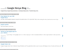 Tablet Screenshot of googlekenyablog.blogspot.com