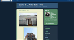 Desktop Screenshot of casonasdelapunta.blogspot.com