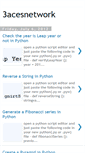 Mobile Screenshot of 3acesnetwork.blogspot.com