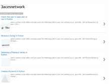 Tablet Screenshot of 3acesnetwork.blogspot.com