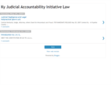 Tablet Screenshot of kyjail4judges.blogspot.com