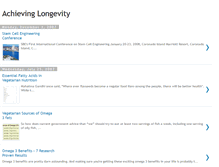 Tablet Screenshot of achievinglongevity.blogspot.com