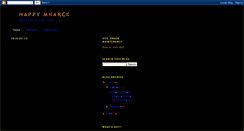 Desktop Screenshot of happy-mharck.blogspot.com