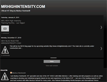 Tablet Screenshot of mrhighintensity.blogspot.com