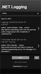Mobile Screenshot of dotnetlogging.blogspot.com