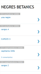 Mobile Screenshot of negres-betanics.blogspot.com