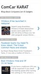 Mobile Screenshot of comcarkarat.blogspot.com