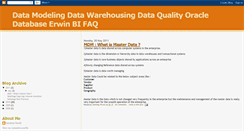 Desktop Screenshot of datamodelingdatawarehousingfaq.blogspot.com