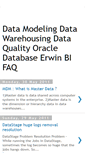 Mobile Screenshot of datamodelingdatawarehousingfaq.blogspot.com