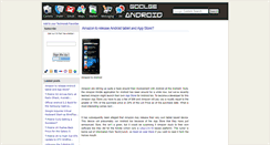 Desktop Screenshot of android-phones-news.blogspot.com