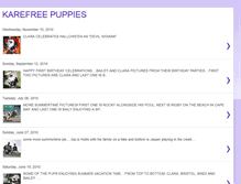 Tablet Screenshot of karefreepuppies.blogspot.com