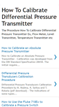 Mobile Screenshot of howtocalibratetransmitter.blogspot.com