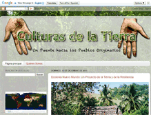 Tablet Screenshot of culturasdelatierra.blogspot.com