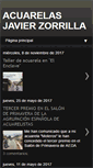 Mobile Screenshot of acuarelasjavierzorrilla.blogspot.com