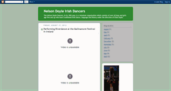 Desktop Screenshot of nelsondoyleirishdancers.blogspot.com