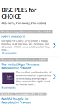 Mobile Screenshot of disciplesforchoice.blogspot.com