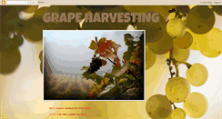 Desktop Screenshot of grapeharvesting.blogspot.com