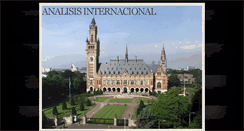 Desktop Screenshot of analisisinternacionalglobal.blogspot.com