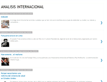 Tablet Screenshot of analisisinternacionalglobal.blogspot.com
