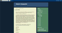 Desktop Screenshot of histoiregeolapie.blogspot.com