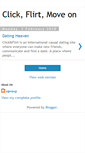 Mobile Screenshot of clickflirt.blogspot.com