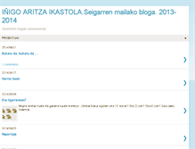 Tablet Screenshot of inigoaritza-bigarrenzikloa.blogspot.com