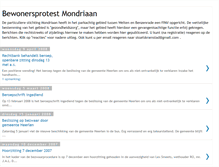 Tablet Screenshot of bewonersprotestmondriaan.blogspot.com