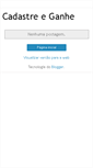 Mobile Screenshot of cadastre-ganhe.blogspot.com