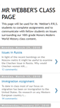 Mobile Screenshot of mrwebbersclass.blogspot.com