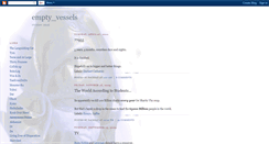 Desktop Screenshot of empty-vessels.blogspot.com
