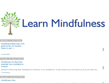 Tablet Screenshot of learnmindfulness.blogspot.com