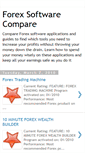 Mobile Screenshot of forexsoftwarecompare.blogspot.com