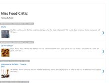 Tablet Screenshot of missfoodcriticbuffalo.blogspot.com