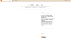 Desktop Screenshot of cottonbaler.blogspot.com