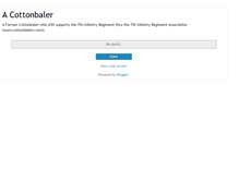 Tablet Screenshot of cottonbaler.blogspot.com