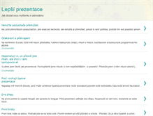 Tablet Screenshot of lepsiprezentace.blogspot.com