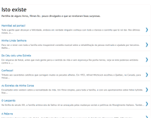 Tablet Screenshot of istoexiste.blogspot.com